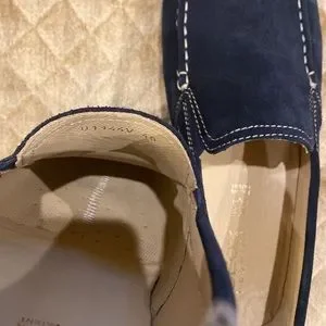 Geox | Shoes | Geox Mens Size 45 Blue Suede Shoes | Poshmark display picture 1